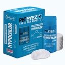 PetEyez Veterinarian Formulierter Tear Stain Remover Lösung für Hunde & Katzen - Allergiker Deodorizing Cleaner Schmutz, Entladung und Kruste von Ohren, Augen, Paws & Butt - 100 Wipes