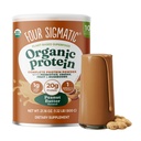 Quatre protéines organiques sigmatiques à base végétale de poudre de beurre d'arachide avec la Mane de Lion, Chaga, Cordyceps et plus d'informations Protéines végétales propres élevées pour la fonction cérébrale et le soutien immunitaire