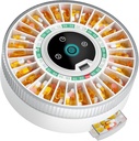 Windtrace Bluetooth Automatische Pillenspender für Ältere Alarm, Smart Pill Dispenser mit 31-Slot, Fingerprint & Mechanische Dual Lock Medication Dispenser, Timed Dispenser Machine (Green)