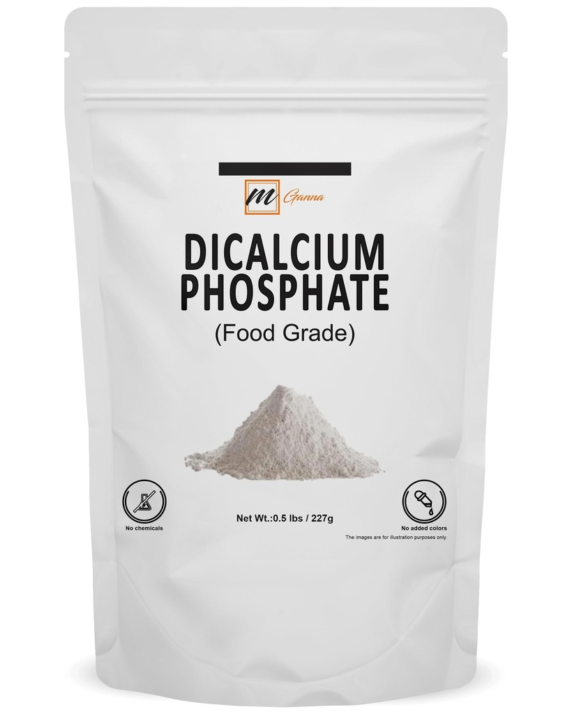 Dicalciumphosphat für Lebensmittel und Kosmetik 227 g / 0,5 lbs