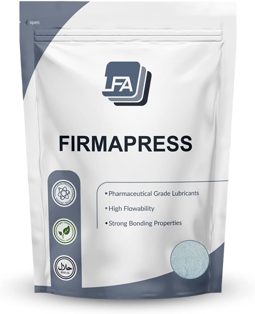 Firmapress Pill Binder Mix Powder for Tablet Press Machine - Baby Blue - 1kg (2.2 lb) - All-in-One Pharmaceutical-Grade Pill Binding Excipient