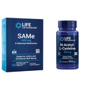 Prolongation de la durée de vie Mêmes 400mg et N-acétyl-L-Cystéine 600mg - 60 Compter le foie, les articulations et le soutien immunitaire