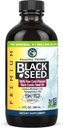 Erstaunliche Kräuter Premium Black Seed Oil - Kaltgepresste Nigella Sativa Aids in Verdauungs-Gesundheit, Immununterstützung, Gehirnfunktion, Gelenkmobilität, Glutenfrei, Non GMO - 8 Fl Oz