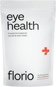 Florio Eye Health Gummy Vitamine für Erwachsene, 2X Lutein & Zeaxanthin, Vitamine A, B2, B3, C & E, Preserve Macular & Retinal Health, Fights Oxidation, 30-Day Supply, natürliche Peach Flavor