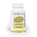 GeriCare High-Potency Vitamin E Kapseln – 100 IU für Haut und Immununterstützung, 45mg | 100 Count | Bio Vitamin E für Frauen und Männer