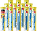 Deutsches Kalzium + VIT. C - 240 Vegan Drink Effervescent Tablets - Lemon Lime Flavor - Made in Germany