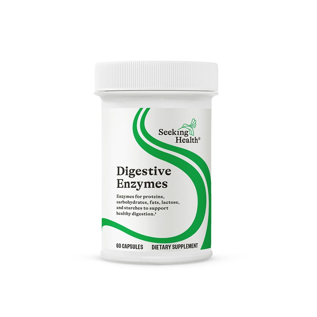 Suchende Gesundheit Verdauungsenzyme- Enzyme für Proteine, Kohlenhydrate, Fette, Lactose und Stärken zur Unterstützung gesunder Verdauung- 60 Kapseln