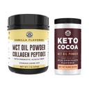 Left Coast Performance Keto MCT Öl Pulver & Collagen + Keto Coco Drink Mix