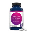 MD Life L-méthylfolate 10 mg Supplément - Supplément de méthylfolate actif de grade professionnel - 90 capsules - L-méthylfolate 10mg - Potence maximale MTHFR W/acides aminés essentiels