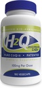 H2Q CoQ-10 mit 8X höhere Absorption über den Standard Q-10 | Klinisch untersucht | Herz-Kreislauf- und Mitochondrien-Funktionsunterstützung | Vegan zertifiziert | Non-GMO von Health Thru Nutrition (Pack von 180)