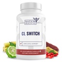 CL Switch – Herz-Wellness-Ergänzung – Unterstützt gesunde Cholesterin-Level und Blutdruck bereits im Normalbereich* – mit Citrus Bergamotte, Berberine, Rote Hefe-Reis – 60 Kapseln