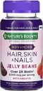 Nature's Bounty avancé cheveux, peau, et ongles Jelly Beans 80ct, 1 ea