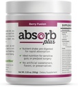 Protéines isolates - Supplément diététique pour une meilleure santé des intestins, soutien nutritionnel supplémentaire, sans OGM, sans gluten, sans lactose, sans caséine (100 g, fusion des baies)