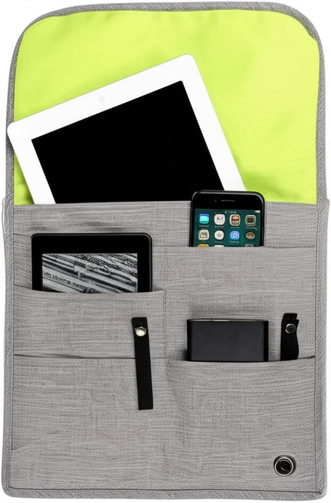 SO~MINE Flugzeug Pocket Organizer | Tray Tischabdeckung | In Flight Seat Back Organizer Tasche | Commuter Essential Travel Bag | Media Pouch für Flying | Travel Gift | Anhänge zu Gepäck
