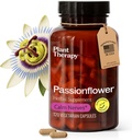 Plant Therapy Passion Capsules de fleurs fabriqués aux États-Unis Calme Nerves, soutient le sommeil, Grande façon de vent vers le bas suppléments pour les femmes et les hommes 120 comte Capsule végétarienne