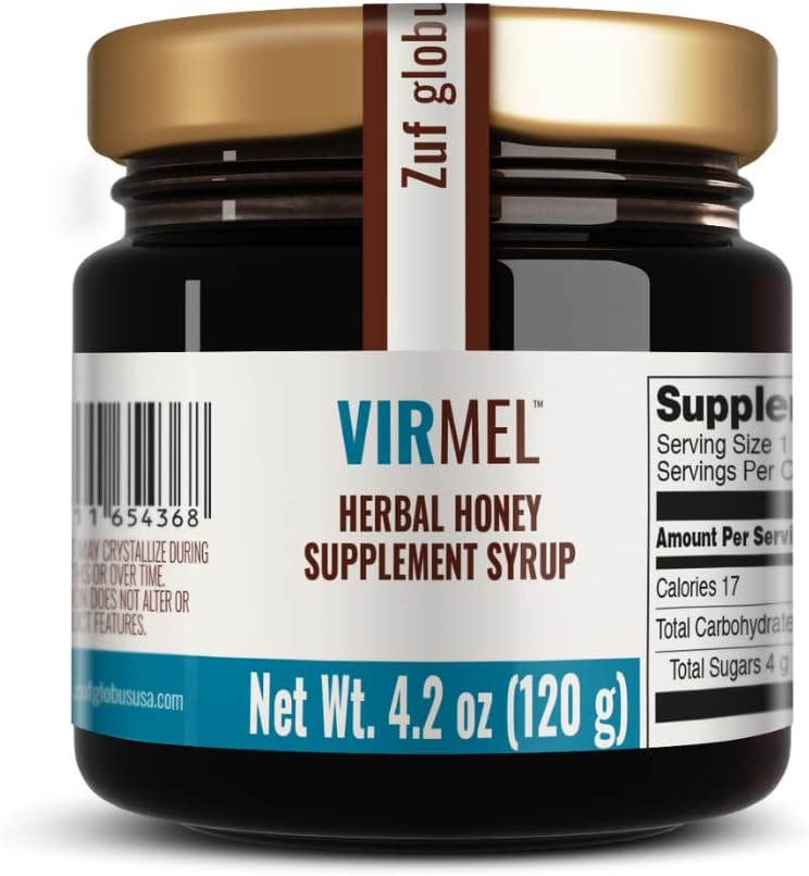Zuf Globus: VirMEL | Unterstützt eine gesunde Immunantwort | Alle natürlichen | Honigergänzung | Botanicals