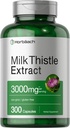 Horbäach Milchdistel Ergänzung | 300 Kapseln | Kräuterextrakt | Non-GMO, Glutenfrei