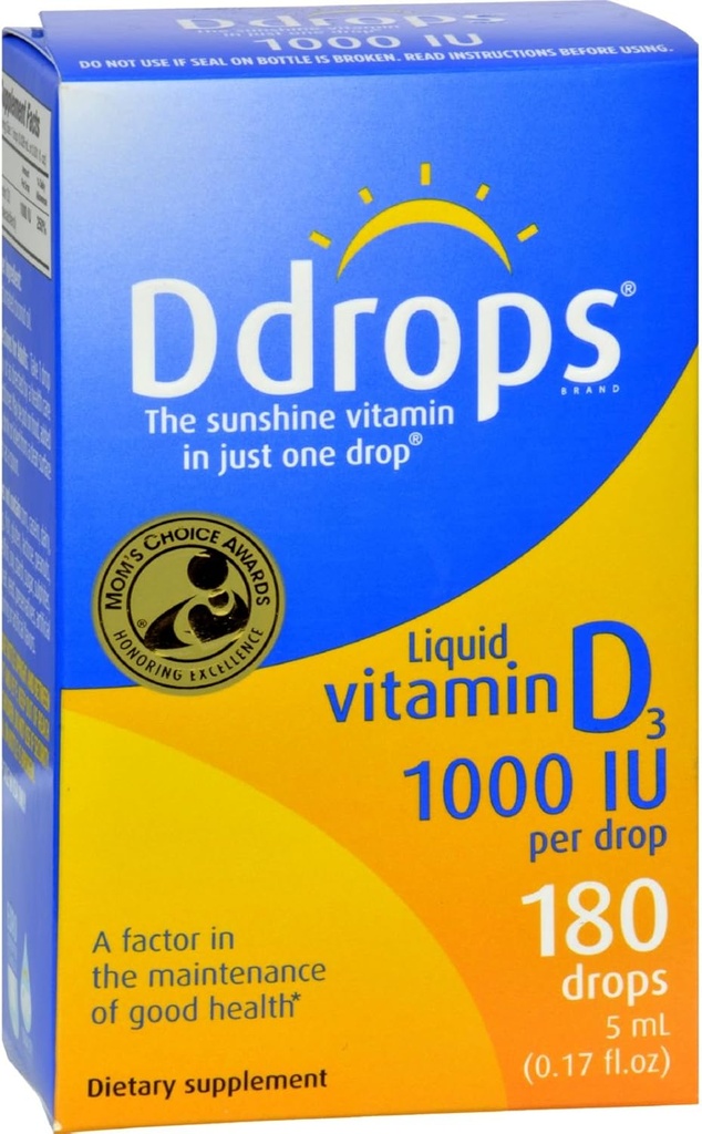 VIT D,1000 Iu,180 gouttes