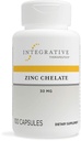 Integrative Therapie Zink Chelat - Antioxidante Unterstützung & Gesunde Immunfunktion* - Mineralische Ergänzung für Männer & Frauen - Dairy-Free & Gluten-Free - 100 Kapseln (100 Portionen)