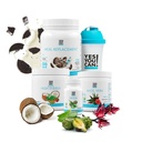 Ja Sie können! Detox Plus Kit (Meal Replacement Cookies and Cream, Aloe Vera Hibiscus) - Komplettes Meal Replacement Powder, High Energy Shake Booster, Aloe Vera Detox Supplement, Health Transformation