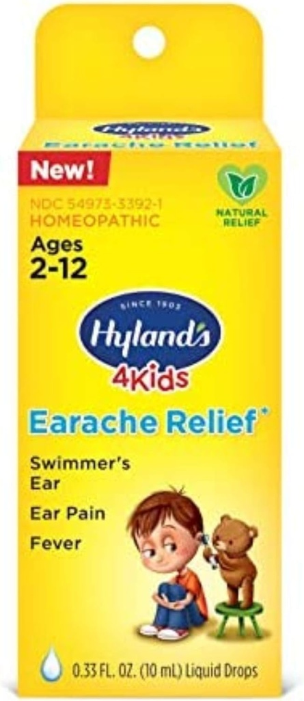 Hyland's Swimmers Ear Relief, Kinder, discontinued 0.33 Fl Oz