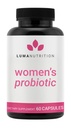 Luma Nutrition Probiotiques pour les femmes avec des prébiotiques - 50 Million CFU - Formulé pour le soutien digestif, immunitaire et féminin - 60 Capsules
