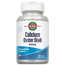 Comprimés de coquille d'huître de calcium KAL, 600 mg, 100 Nombre