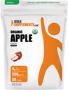 BulkSupplements.com Apple Powder - Apple Fruit Powder, Fiber Supplement for Digestive Support - Natural & Gluten Free, 5g pro Servierung, 250g (8,8 oz) (Pack von 1)