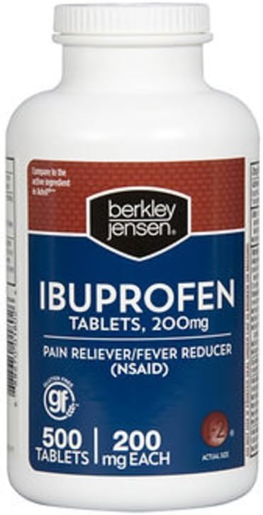 Membres Mark Berkley Jensen Ibuprofen Comprimés, 500 ct., 200mg