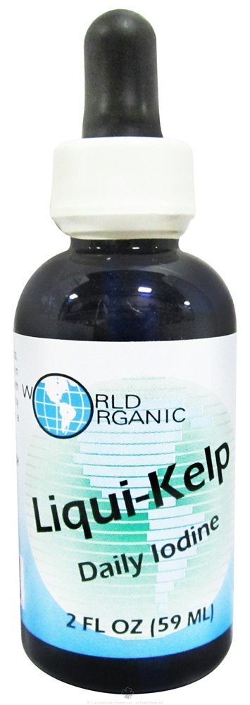 World Organics Liqui-Kelp Daily Iodine - 2 Unzen.