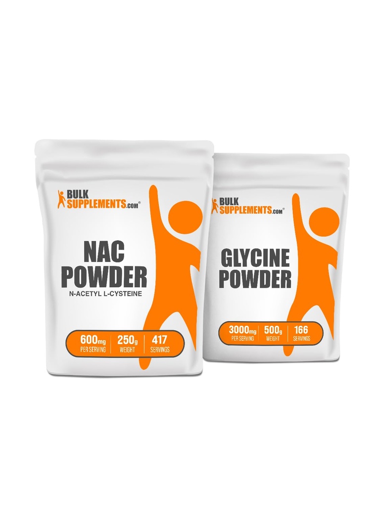 NAC (N-acétyl L-Cystéine) 250g + Glycine 500g