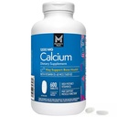 Mitglieder Mark Kalzium mit Vitamin D3 Tabletten, 600 ct. - Unterstützt Knochen & Muskel Gesundheit - Hohe Potenz Kalzium 1200 mg & Vitamin D3 40 mcg