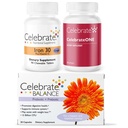 Celebrate Vitamine Bariatric Bundle – CelebrateONE Multivitamin, Eisen mit Vitamin C Chewables, und Balance Probiotic + Prebiotic – Essential Nutrition & Digestive Unterstützung für WLS Recovery
