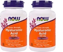 Aliments - Acide hyaluronique 100 mg - 120 Veg Capsule (Pack de 2)