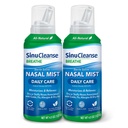 SinuCleanse Daily Care Steril Saline Nasal Spray, Ultra Fine Mist, Instant Moisturizes & Relieves Everyday Nasal Congestion Due Colds & Dry Air, 4.5 Oz (2 Pack), Made in USA