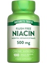 Nature's Truth Flush Free Niacin | 500mg | 100 Kapseln | Non-GMO & Gluten Kostenlose Ergänzung
