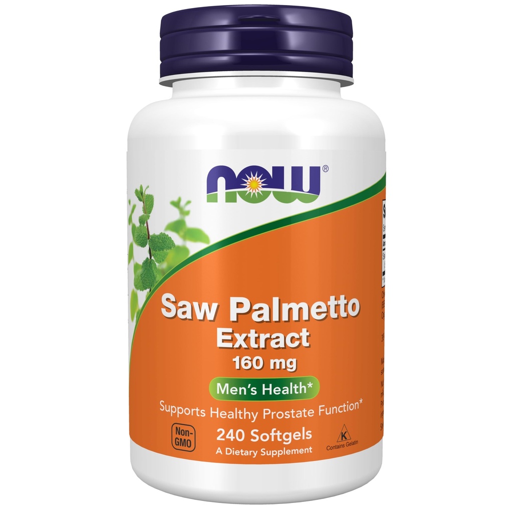 JETZT Lebensmittel - Saw Palmetto Extrakt 160 mg. - 240 Softgels