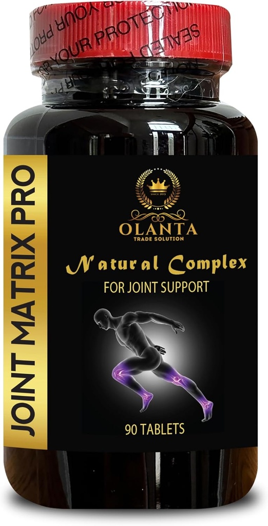 Complexe Matrice conjointe PRO - vitamines msm, soutien du genou, supplément de santé conjoint, flexibilité et mobilité, soutien immunitaire, pilules antioxydantes - 1 bouteille.