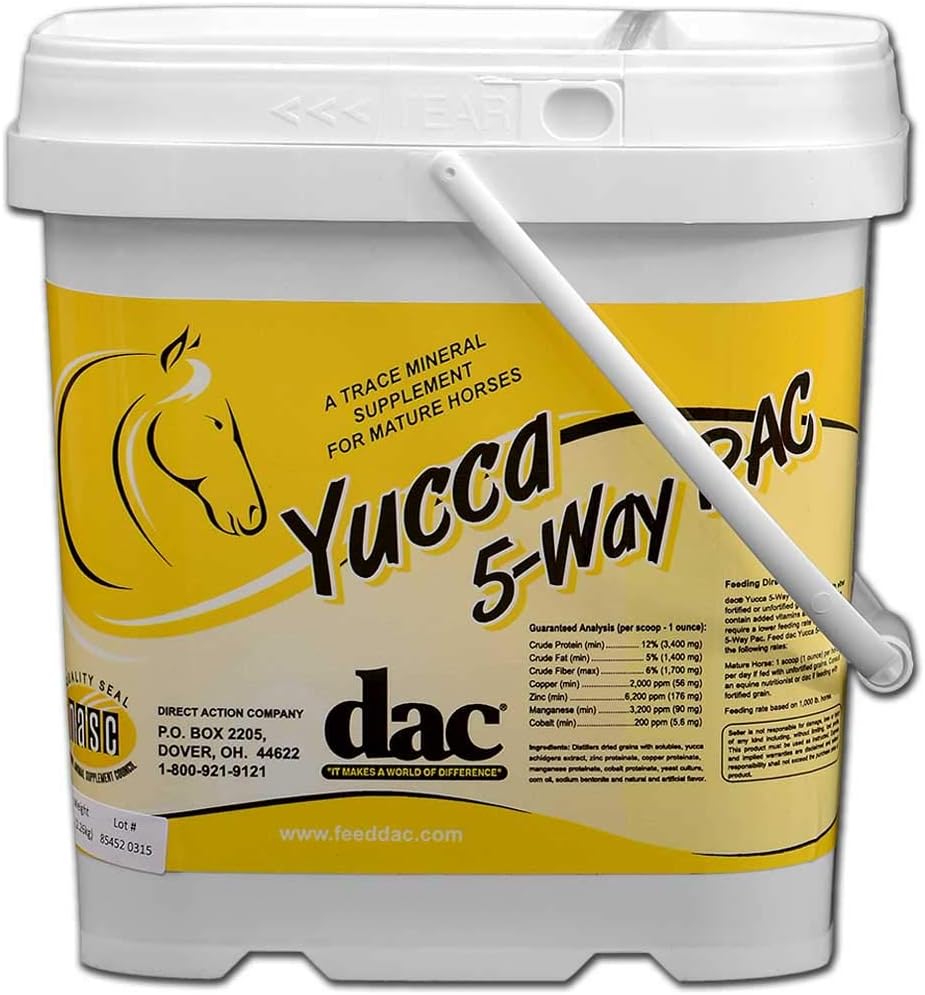 DAC Yucca 5 Way Pac für Pferde - 5 lb