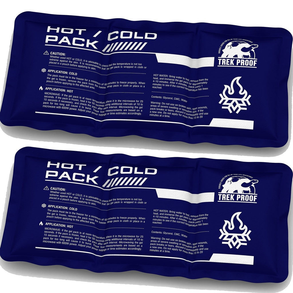 Paquet de glace flexible pour soulager la douleur - Paquet de gel réutilisable pour le genou, l'épaule, la cheville, le dos et plus encore - Rendable pour un confort personnalisé
