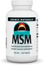 Quelle Naturals MSM (Methylsulfonylmethan), 750mg - 240 Tabletten