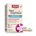 Formules de Jarrow Probiotiques vaginaux Fem-Dophilus 1 Million CFU avec 2 souches à l'appui de la science, supplément alimentaire pour le soutien du système vaginal et urinaire, 60 capsules, 60 jours d'approvisionnement, probiotiques stables sur plateau