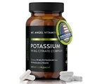 Mt. Angel Vitamine - Kaliumergänzung, 99 MG Kalium Citrat Komplex, 60 Kapseln