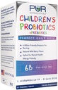 Kinder Probiotika + Präbiotika * 6 Billion CFUs/Serving * 60 Kautabletten * 2 Monate Versorgung * mit Präbiotika Sunfiber® & FOS für 10X Mehr Effektivität * 100% Alle natürlichen * Made in USA