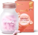 CJwellcare Innerb Glow Capsule Collagen (28 Servierungen, 4 Wochen) - Firm Skin Elasticity, Premium Korean Skin Care Supplement. Elastin, Vitamin C.