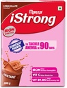 Manna i Strong 400g Eisen Fortified Womens Health Drink Mix (Chocolate) Eisen Supplement Eisen Lock Formel mit VIT C, B9, B12