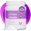 VitaMedica Collagen Peptides Poudre pour les femmes et les hommes - Cheveux sains, peau, ongles, os et articulations - Hydrolysed Types I & III, Protéines aux pâturages, Zéro sucre - 30 portions
