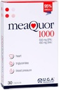 Meaquor 1000 Omega 3 Fish Oil Supplement IFOS Certified - Omega3 mit 1000mg EPA und DHA pro Kapsel - Kein Nachgeschmack, Non-GMO (30 Softgels)