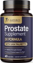 Prostata-Gesundheitsergänzungen für Männer 1000mg - 3X Stärke mit Saw Palmetto Blend Sting Nettle Root & Kürbis Seed Support Complex - Unterstützt Badausflüge Prostata & Urinärgesundheit - 60 Kapseln