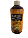 Kaufen Wellness Organic Blackseed Kaltgepresstes Öl Nigella Sativa reines schwarzes Cumin Öl High Thymoquinone, Leistungsstarkes Omega-reiches Öl 12 oz